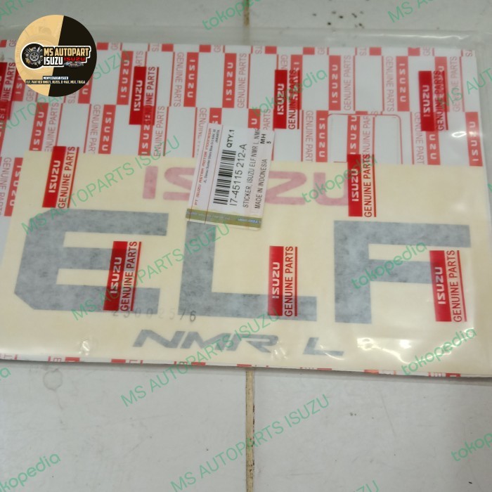 Jual Terbaru Decal Sticker Stiker Setiker Isuzu Nmr L Nqr 81 E4 Nqr81 ...