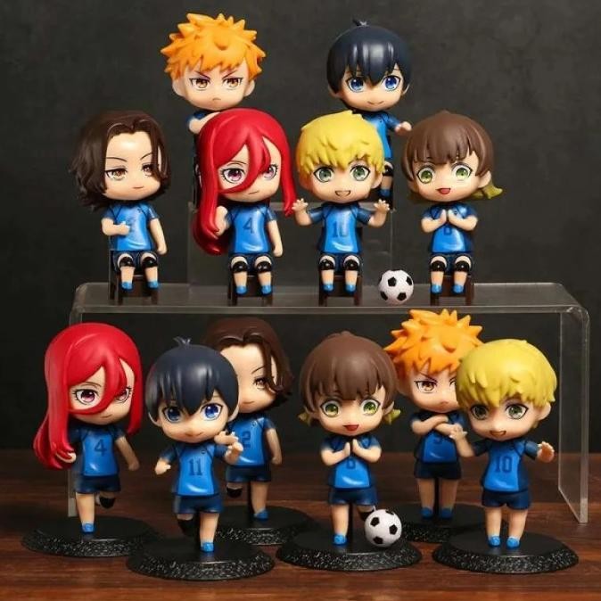 Gooyeh Anime Figur Isagi Yoichi - 10cm PVC Actionfigur Beweglich