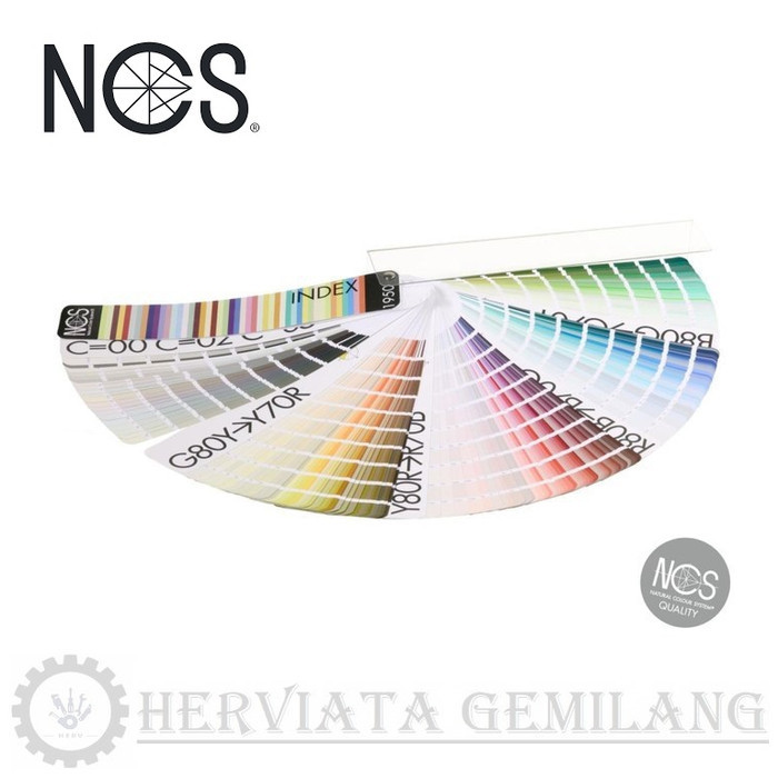 Jual NCS Index 1950 Colour Fan - Natural Colour System Formula Guide ...