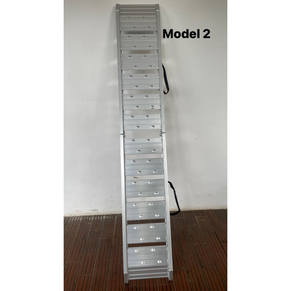 Jual Tangga Motor Lipat 2 Hybrid Ramp 180Cm Almu New | Shopee Indonesia
