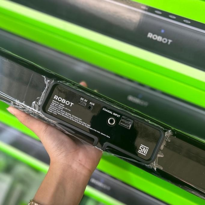 Jual ROBOT RB590 TV SOUNDBAR DOUBLE BASS BOOST TUBE 5.3 | Shopee Indonesia