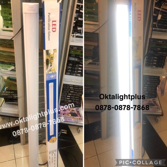 Jual KAP LAMPU TL LED RM 40 WATT 40W LED 18 WATT 120CM OUTBO + LAMPU ...