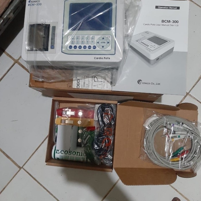Jual Ready Ready, ECG/EKG 3 chanel merk bionics BCM 300 | Shopee Indonesia