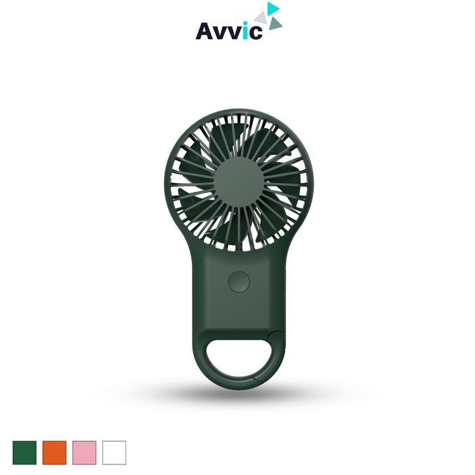 Jual Avvic Roku Mini Fan Kipas Angin Mini Portable Rgb Light ...