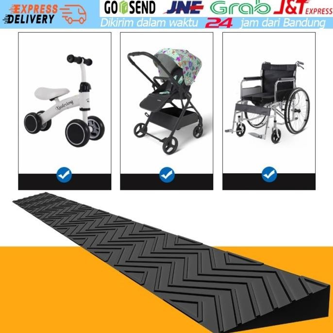 Jual Rubber Ramp Ramp Wheelchair Ramp Dari Bahan Karet Lereng 2cm 4cm ...