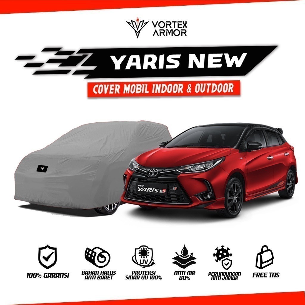 Cover Mobil All New Yaris Trd Sportivo Sarung Mobil Toyota Yaris  Selimut Mobil yaris Tutup Penutup Yaris 2018 2019 2020 2021 2022