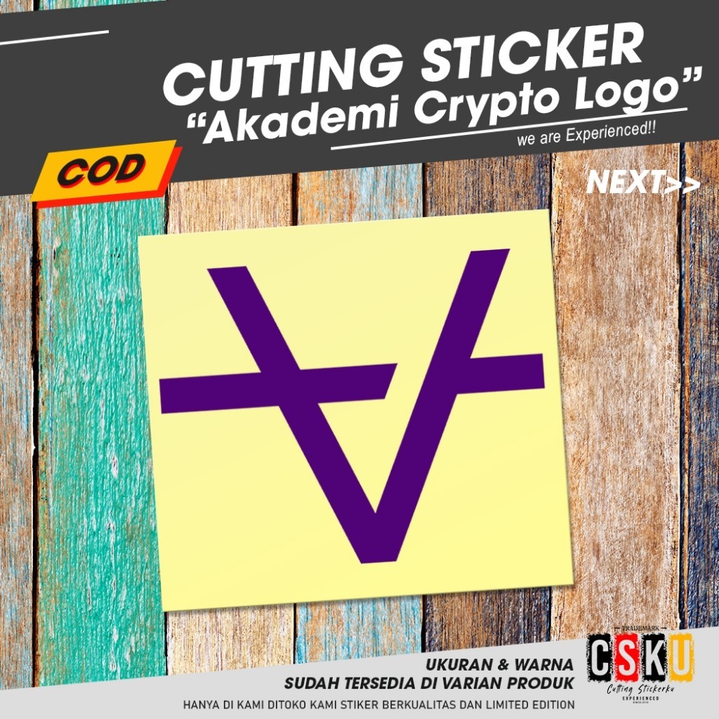 Jual Cutting Stiker Akademi Crypto Logo Timothy Variasi Motor Mobil Sticker  Ulti Nolan Kaca Dasbor Body | Shopee Indonesia