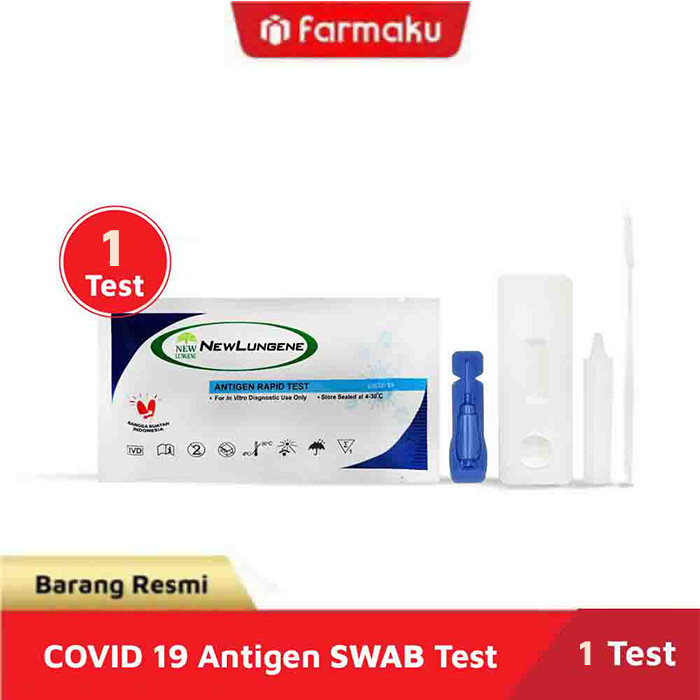 Jual New Lungene Swab Antigen Rapid Test Cassette Isi 1S | Shopee Indonesia
