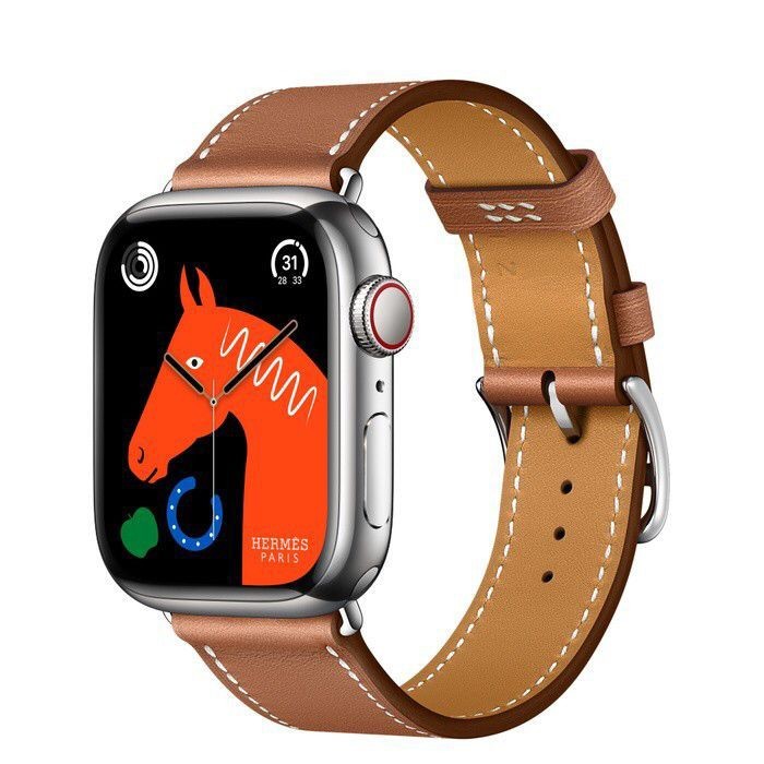 194 Apple Watch HERMES series9 しぼれ 45mm