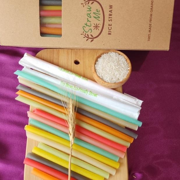 Jual Sedotan Beras Straw Me - No Wrapping Color In Box Sml | Shopee ...