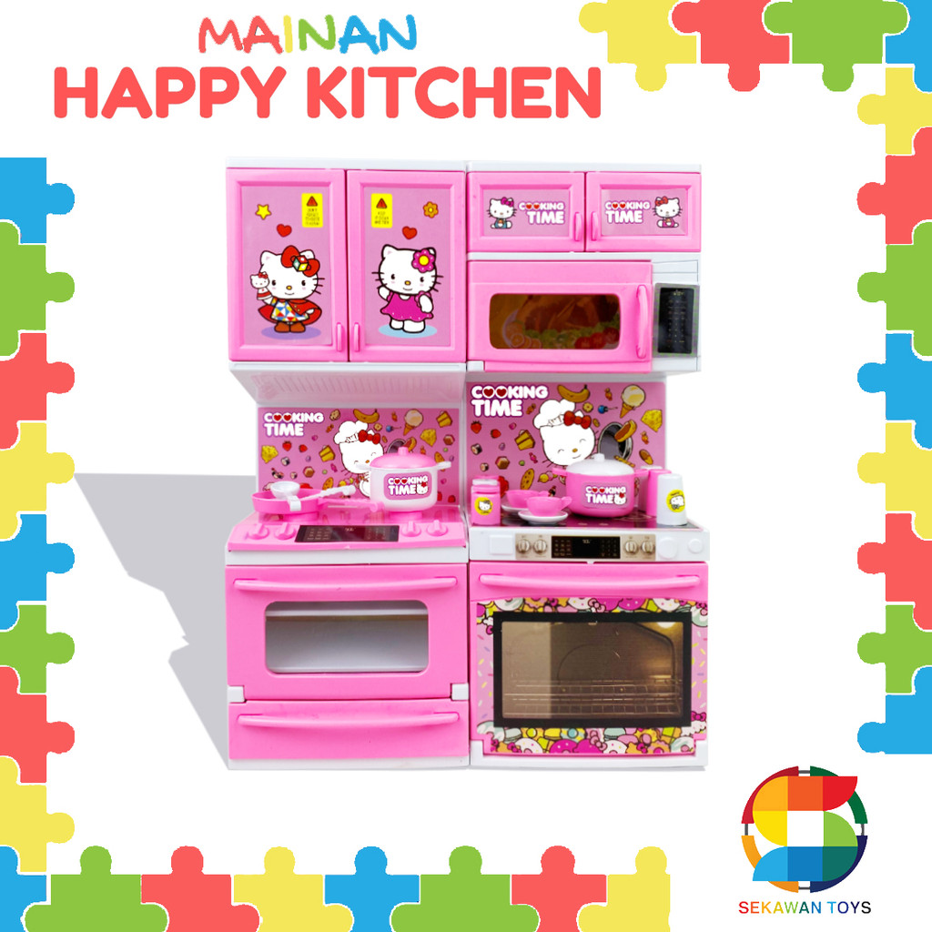 Jual Mainan Happy Kitchen Set/ Mainan Masak-Masakan 6641 | Shopee Indonesia