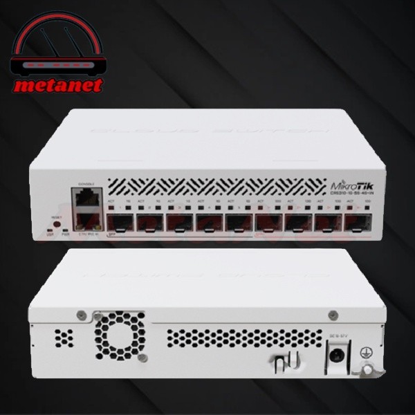Jual MIKROTIK CRS310-1G-5S-4S+IN CRS 310 1G 5S 4S+IN CLOUD CORE ROUTER ...