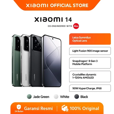 Xiaomi 14 flagship compact dengan kamera 50 MP dan 4K 60 fps