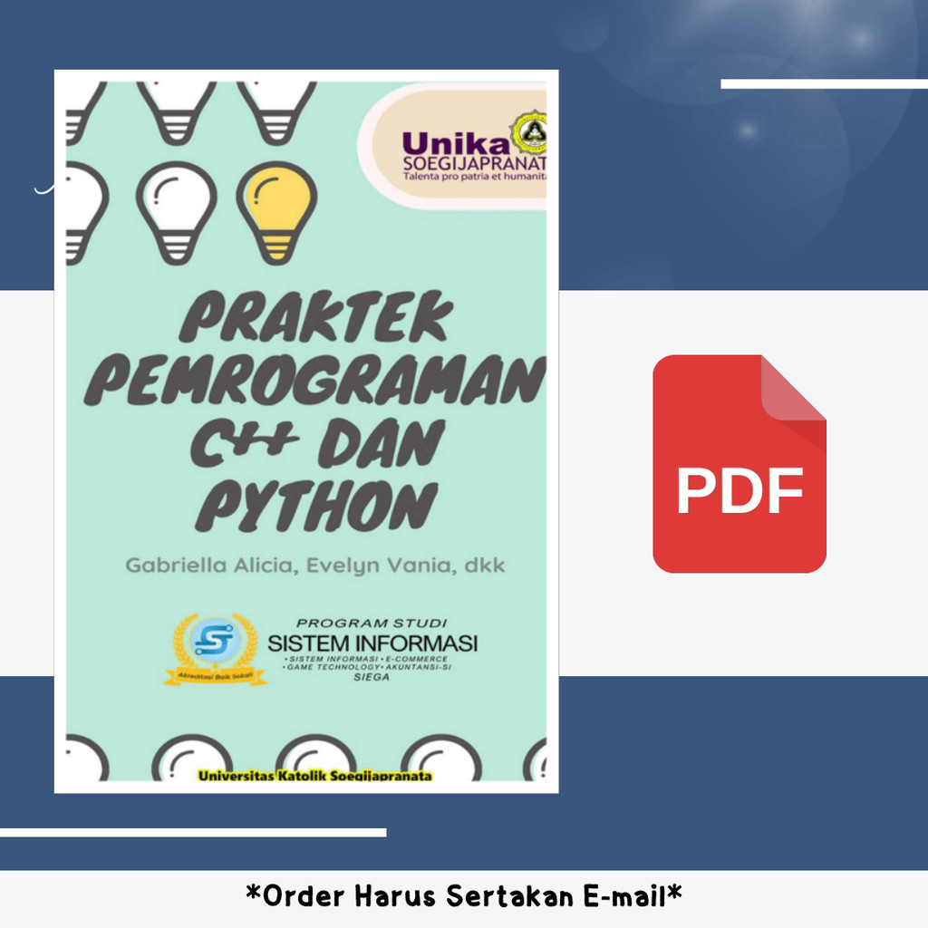 Jual 930. Praktek Pemrograman C++ dan Python (Gabriella A) - CP ...