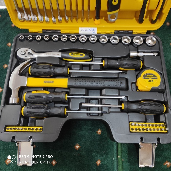 Jual TOOLKIT BOX KRISBOW 78 PCS | Shopee Indonesia