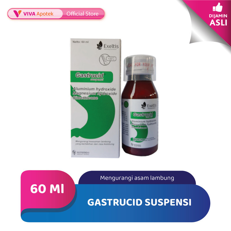 Gastrucid Suspensi Mengurangi asam lambung (60 ml)