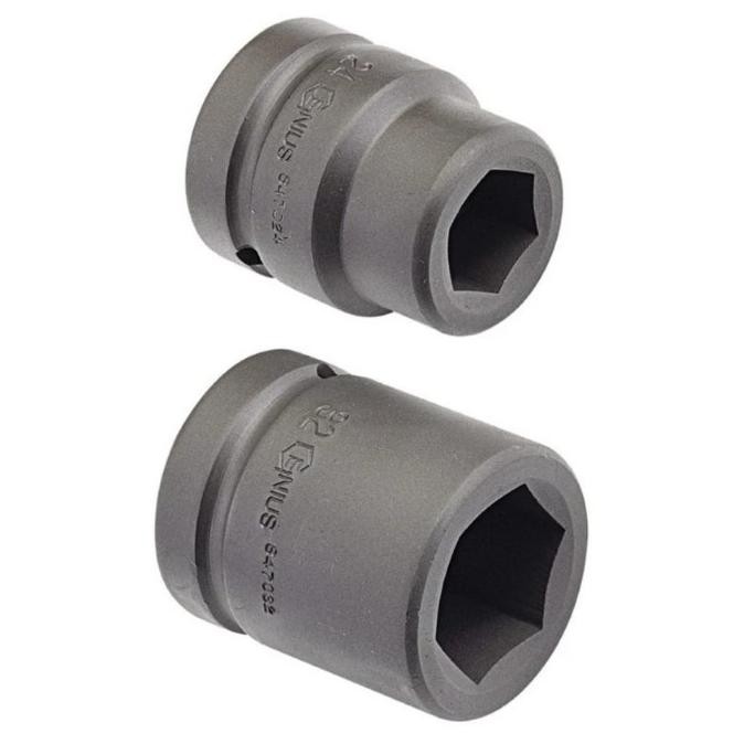 Jual Genius Tools Impact Socket Drive 1 Inch Ukuran 65 Mm [ Emani ...