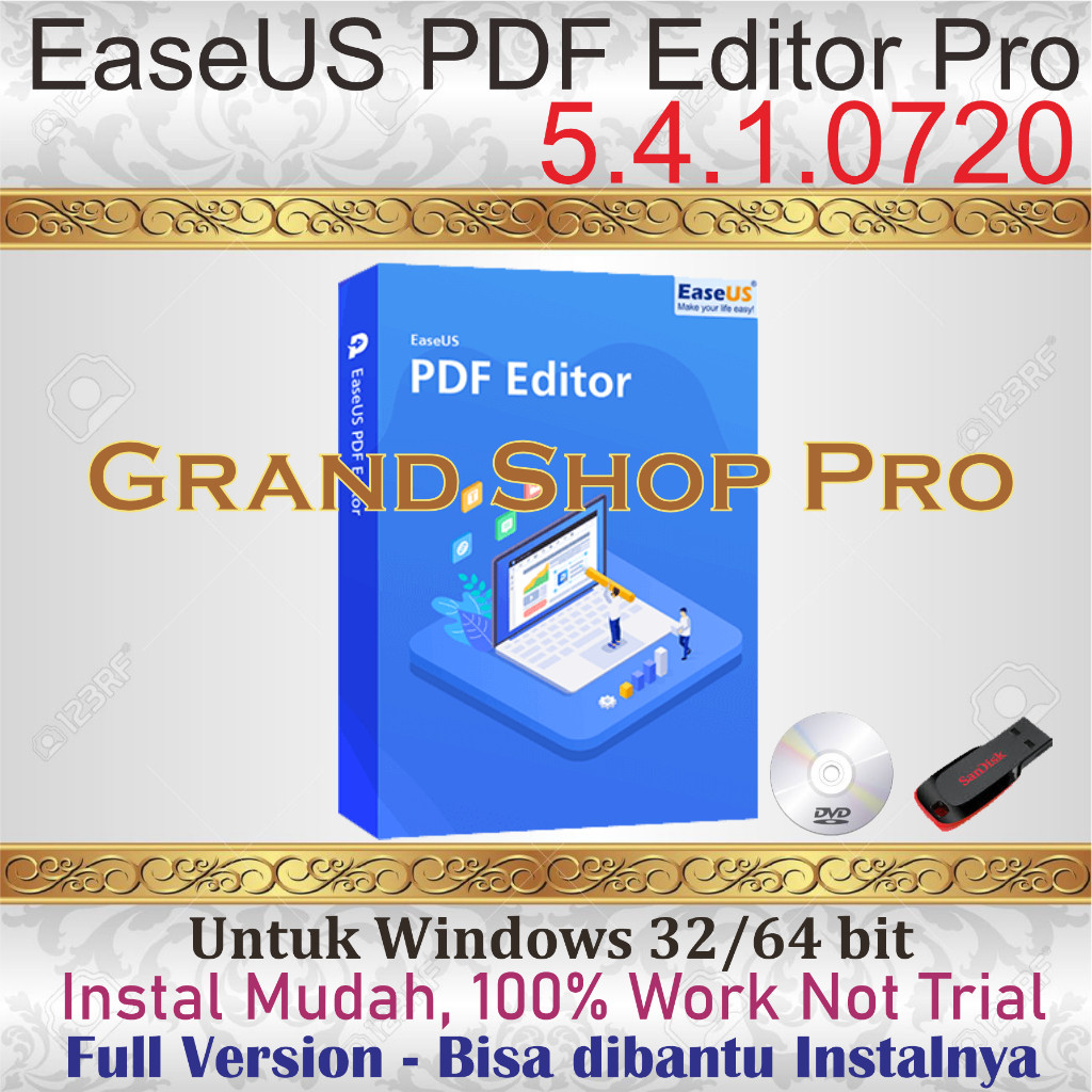 Jual EaseUS PDF Editor (Full Version, Not Trial) | Shopee Indonesia
