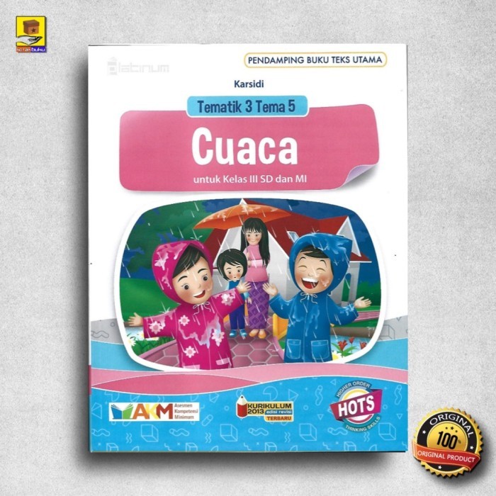 Jual BUKU TEMATIK SD KELAS 3 TEMA 1 2 3 4 5 6 7 8 9 AKM - HOTS PLATINUM ...