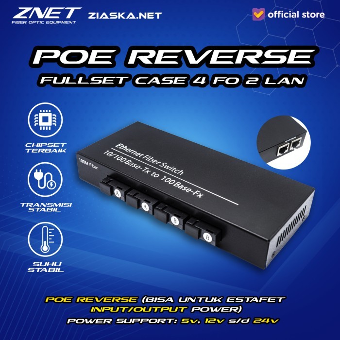 Jual Terbaru Ethernet Media Converter 4 Port Fo Fiber Optik 2 Port Rj45 ...