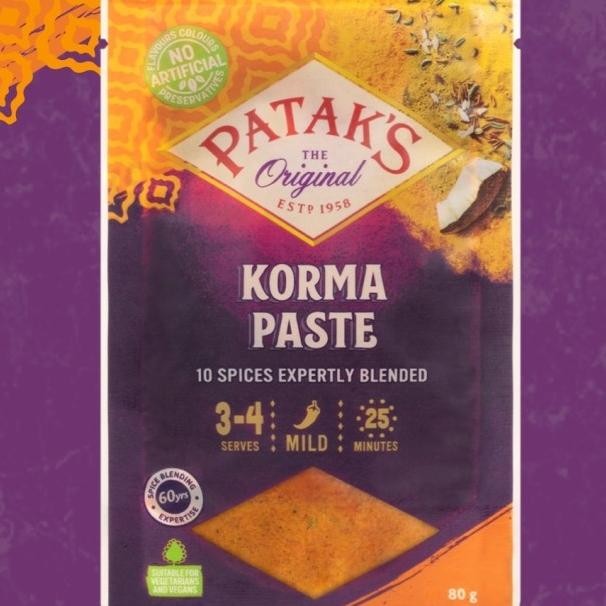 Jual Patak'S Korma Spice Paste Bumbu India Saus Kari Pasta Pataks ...