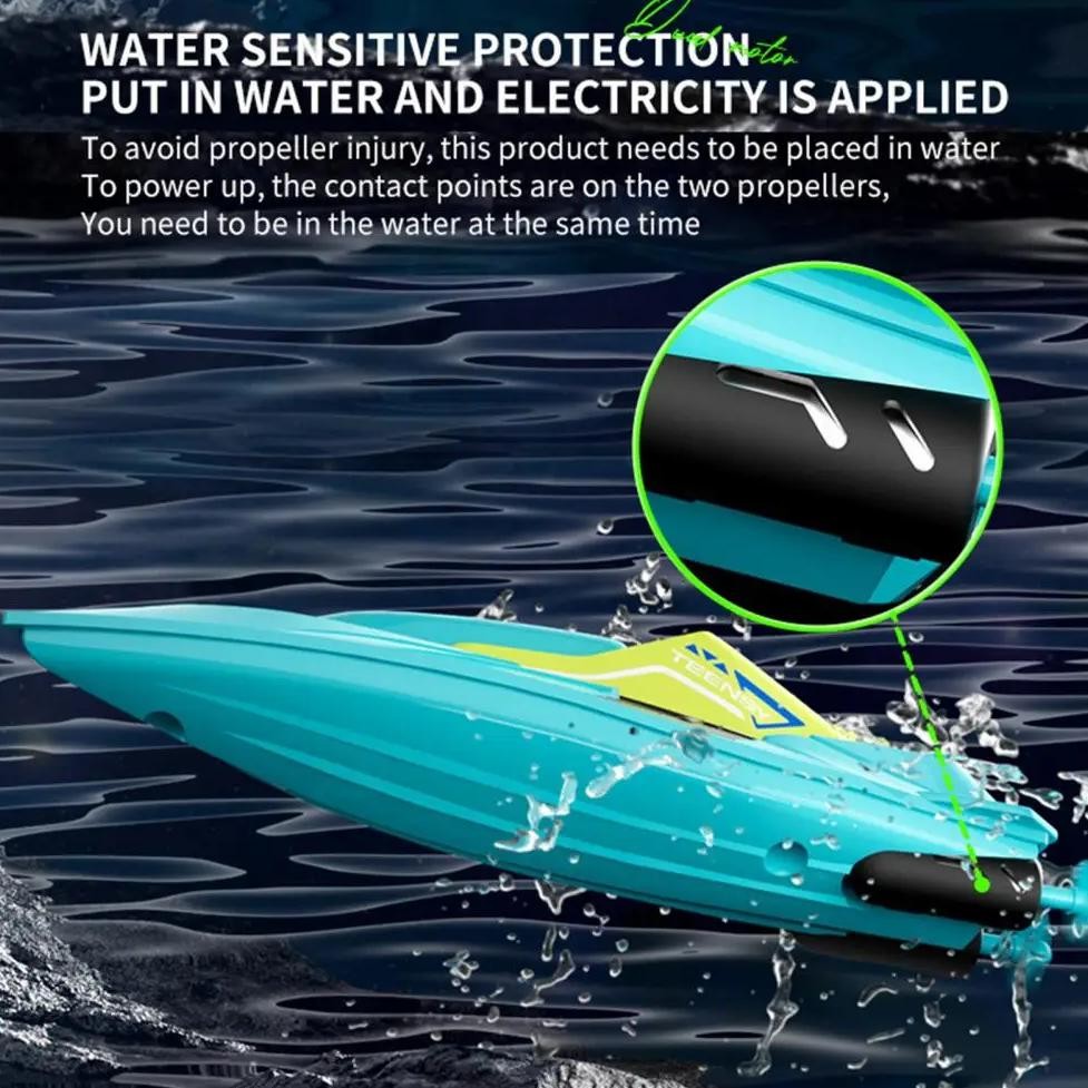Jual REMOTE CONTROL BOAT DUAL-ENGINE RC SPEEDBOAT DUAL-MOTOR REMOTE ...