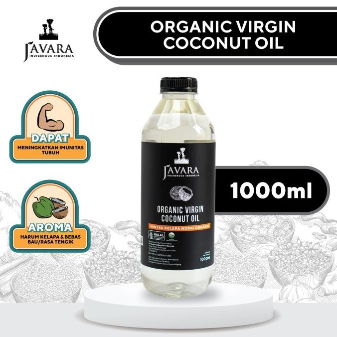 Jual Minyak Kelapa Murni Javara 1000 ML | Javara Virgin Coconut Oil ...