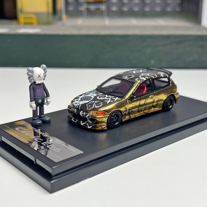 Jual Street Weapon Honda Civic EG6 Type R x KAWS Electroplate Platinum ...