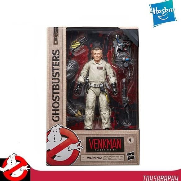 Shopee Indonesia's listing for the Ghostbusters Plasma Series Peter Venkman figure, showcasing the character's detailed design and articulation
