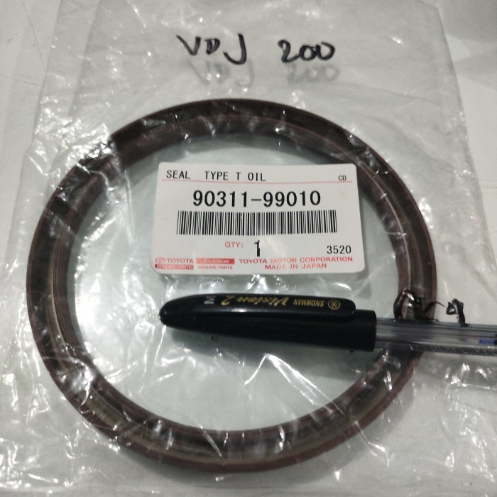 Jual NEW seal kru as belakang VDJ200 90311-99010 original Toyota asli ...