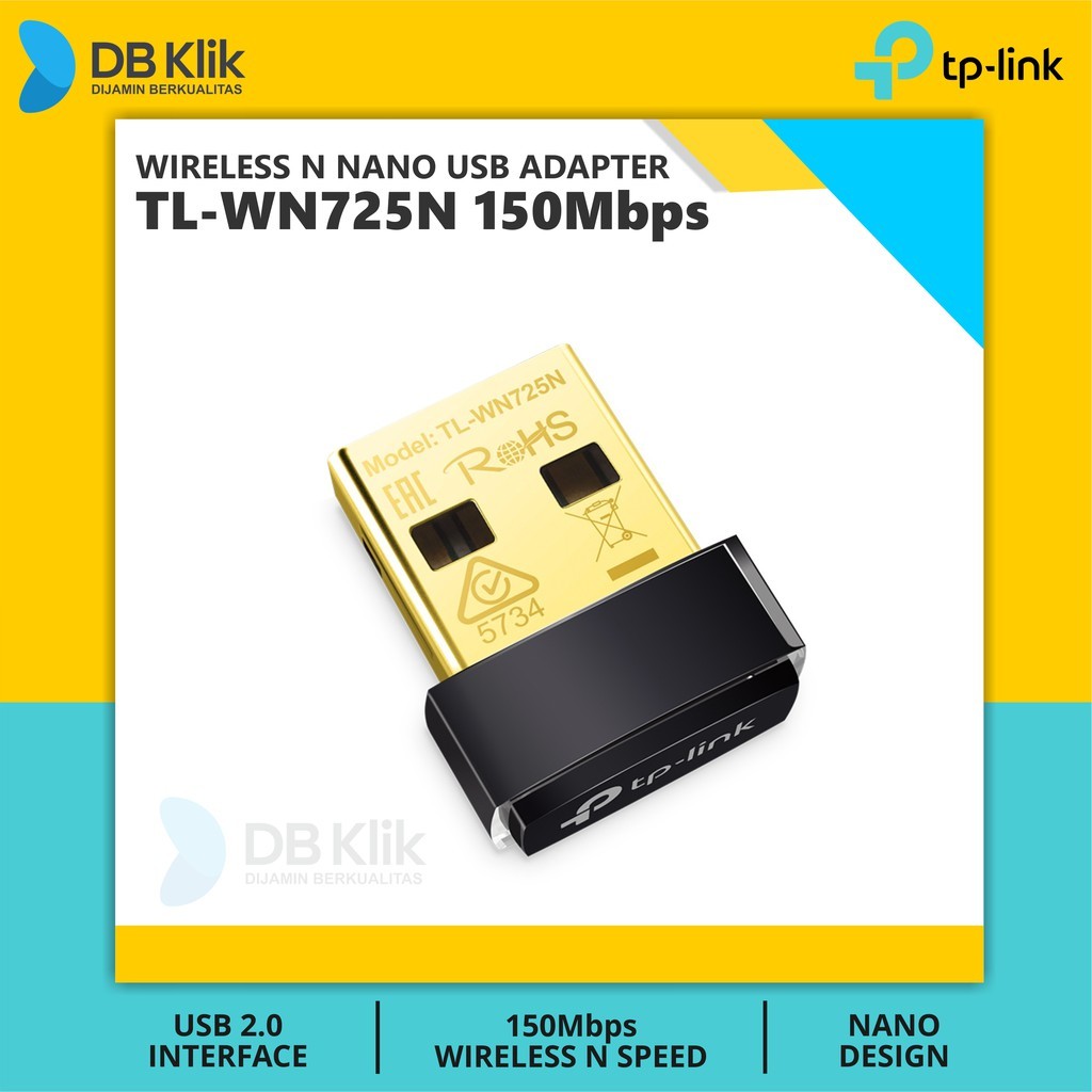 Jual Tp-Link Wireless Adapter Tl-Wn725N 150Mbps | Shopee Indonesia