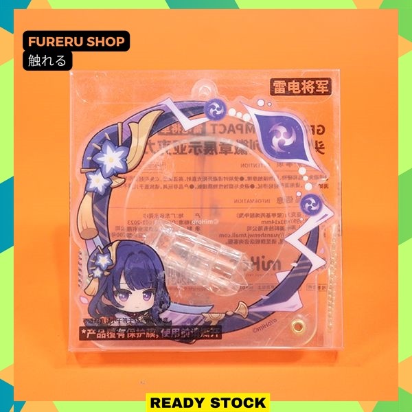 Jual Genshin Impact Raiden Shogun Avatar Frame Series Acrylic Storage ...