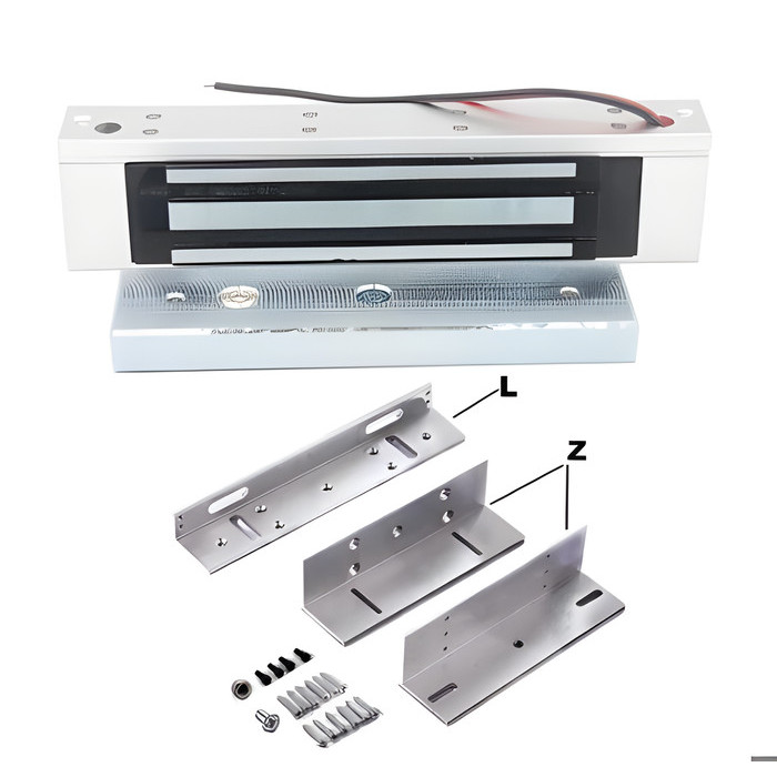 Waterdicht RFID-deurtoegangscontrolesysteem 180 Kg / 350 Lbs Beveiligingskit Met Elektrisch Magnetisch Slot Bevat 10 Sleutelkaarten