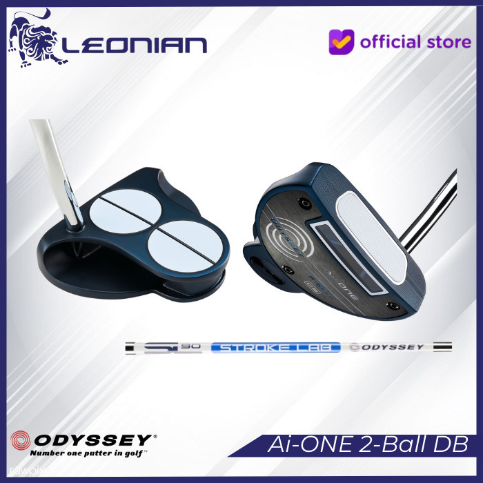 Putter Odyssey AI-ONE ELEVEN T DB 2024 - Fraisé, Tige Acier SL90, 34 Pouces