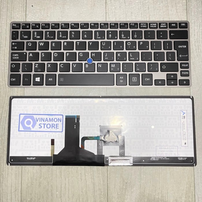 Jual Keyboard TOSHIBA Z30 Z30-A DYNABOOK R634 R634/M R634/L R64/K R64 ...