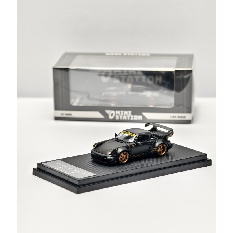Jual Mini Station Porsche RWB 964 GT Wing Stella Artois Akira Nakai ...