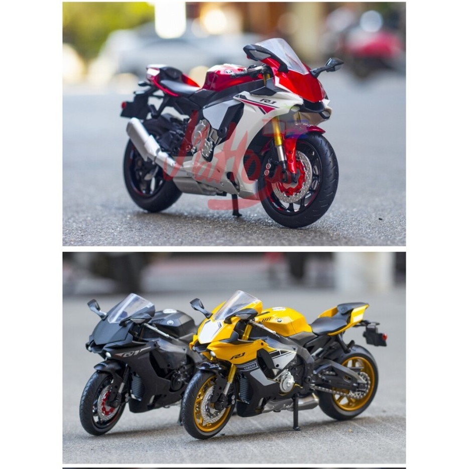 Jual Diecast CCA Yamaha YZF R1 skala 1:12 lisensi resmi Yamaha | Shopee ...