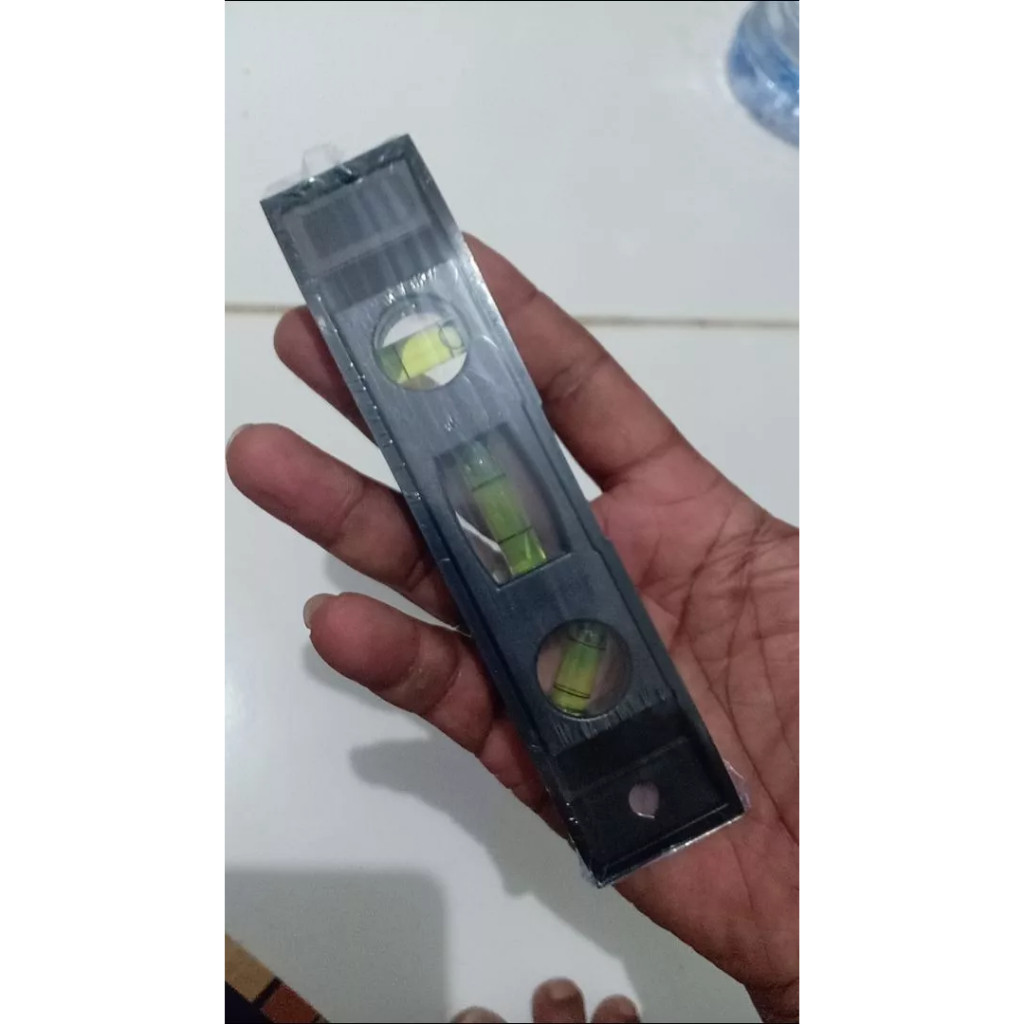 Jual Waterpass Mini Magnet 6 Inchi Alat Ukur Permukaan Water Pass 6 ...
