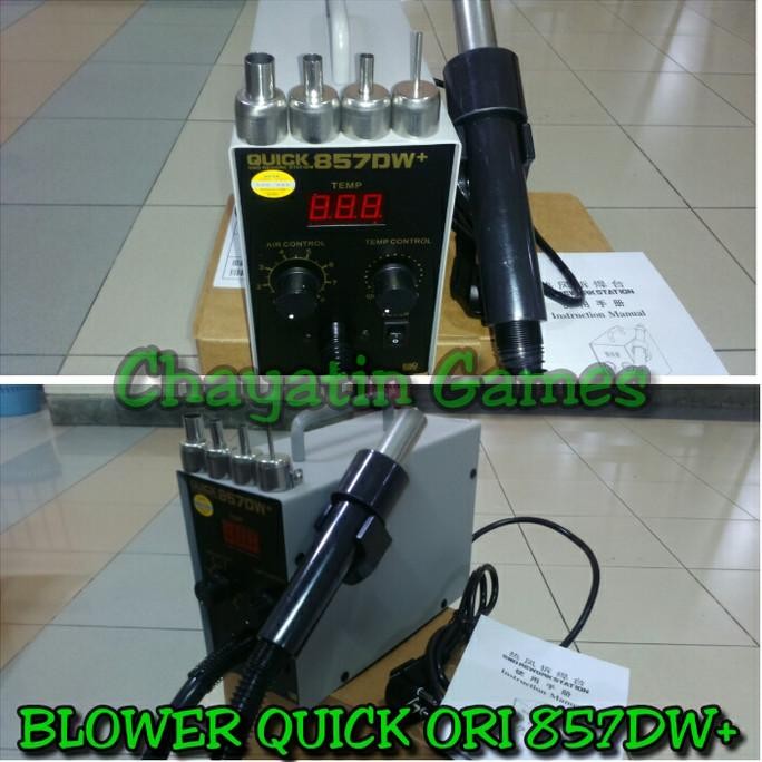 Jual Miliki Blower / Solder Uap Quick 857Dw+ Ori (Digital) | Shopee ...
