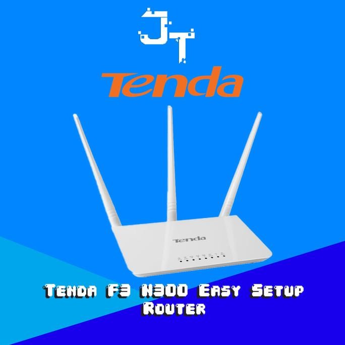 Jual Tenda F3 Wireless Router 300Mbps 3 Antenna | Shopee Indonesia