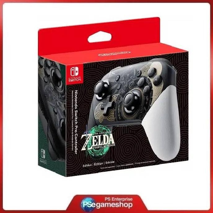 Jual PROMO NINTENDO SWITCH PRO CONTROLLER LEGEND OF ZELDA TEARS OF THE ...