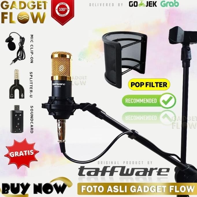 Jual PAKET MIC BM 800 STAND Microphone BM800 Recording Rekaman DISCORD ...
