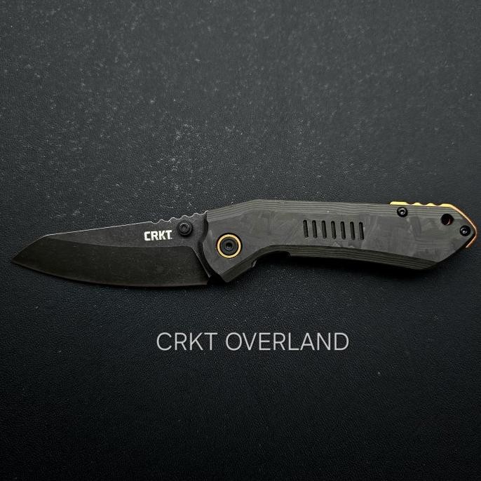 Jual CRKT 6280 OVERLAND Forged Carbon Fiber Handle Frame Lock Pocket ...
