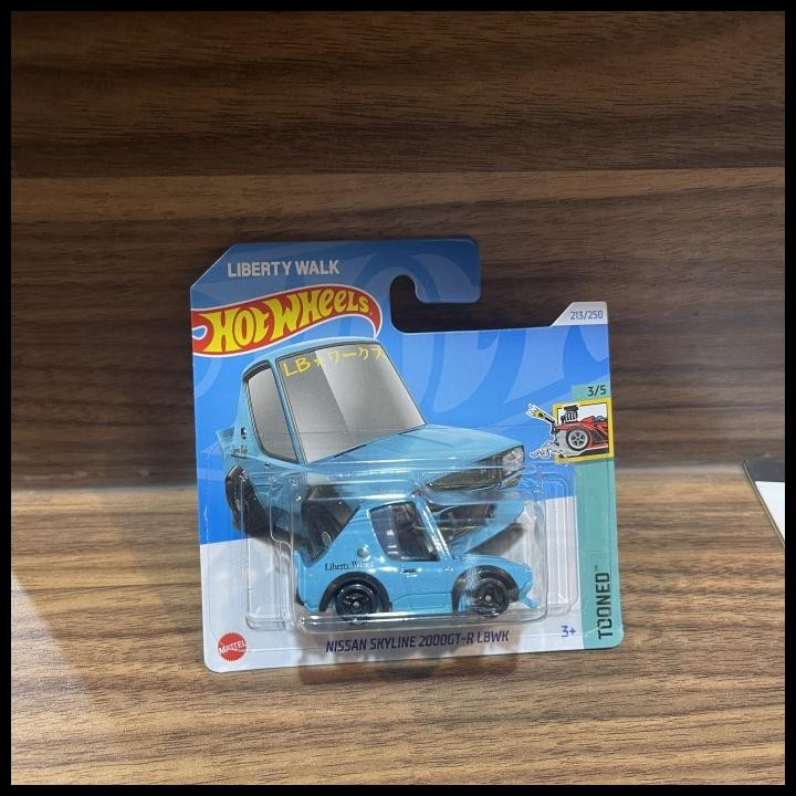 Jual HOT DEAL HOT WHEELS NISSAN SKYLINE 2000 GTR LBWK TOONED SHORT CARD ...