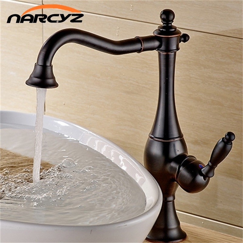 Jual ORB Black kitchen faut Blackened kitchen sink mixer tap | Shopee ...