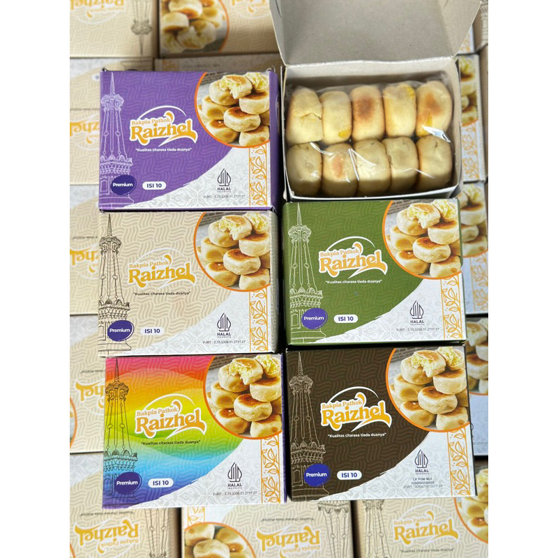 Jual SATUAN BAKPIA PATHOK RAIZHEL ISI 10 ASLI JOGJA | Shopee Indonesia