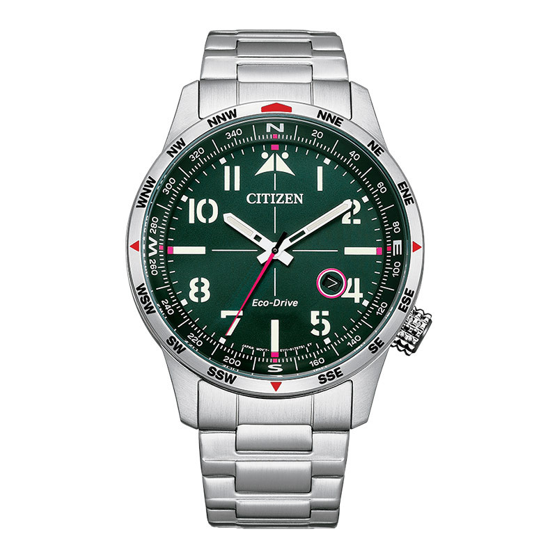 Jual [10.10] Jam Tangan Pria Citizen Eco-Drive BM7551-84X Compass ...