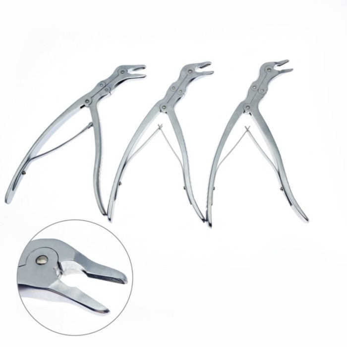 Jual Double Action Bone Rongeurs Stainless Steel Double joint Bone ...