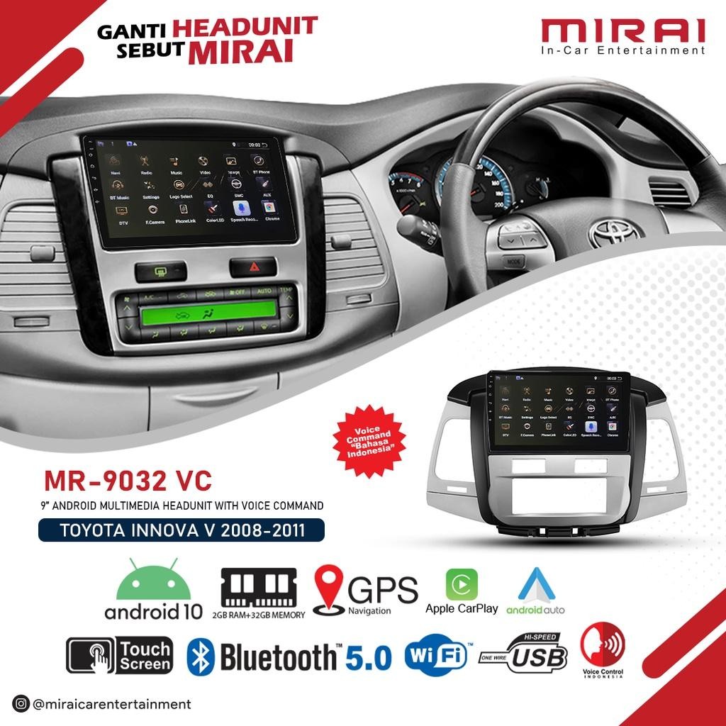 Jual Headunit Innova V 2005-2011 Ac Digital 9 Inch Mirai Mr 9032Vc ...