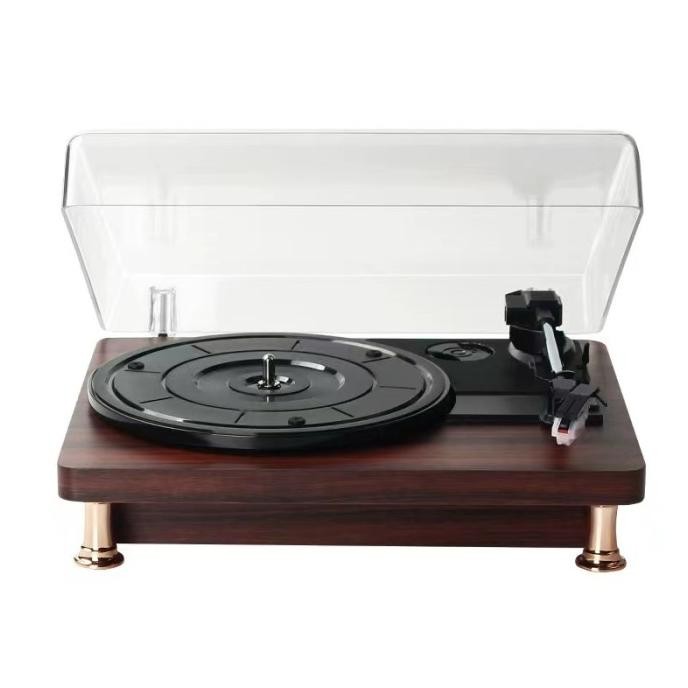 Vinyl Record Player Pemutar Piringan Hitam Gramophone Koper Bluetooth